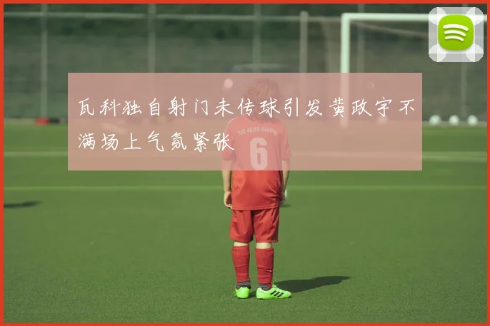 瓦科独自射门未传球引发黄政宇不满场上气氛紧张